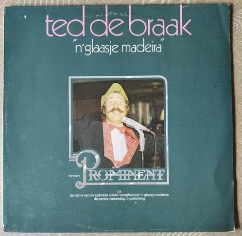 Ted De Braak - 'n glaasje madeira, Cd's en Dvd's, Vinyl | Overige Vinyl, Gebruikt, 12 inch, Verzenden