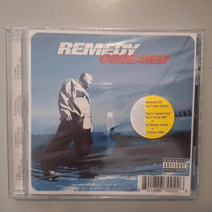 Remedy - Code: Red (sealed), Cd's en Dvd's, Cd's | Hiphop en Rap, Nieuw in verpakking, 2000 tot heden, Ophalen of Verzenden