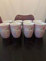 Aurelia Kopjes - Set van 8, Gebruikt, Keramiek, Ophalen of Verzenden, Overige stijlen