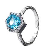 Otazu hexagon set Light Blue maat 53/17 MM, Nieuw, Ophalen of Verzenden, 17 tot 18, Dame