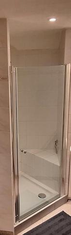 Glazen douchedeur, Ophalen of Verzenden, Gebruikt