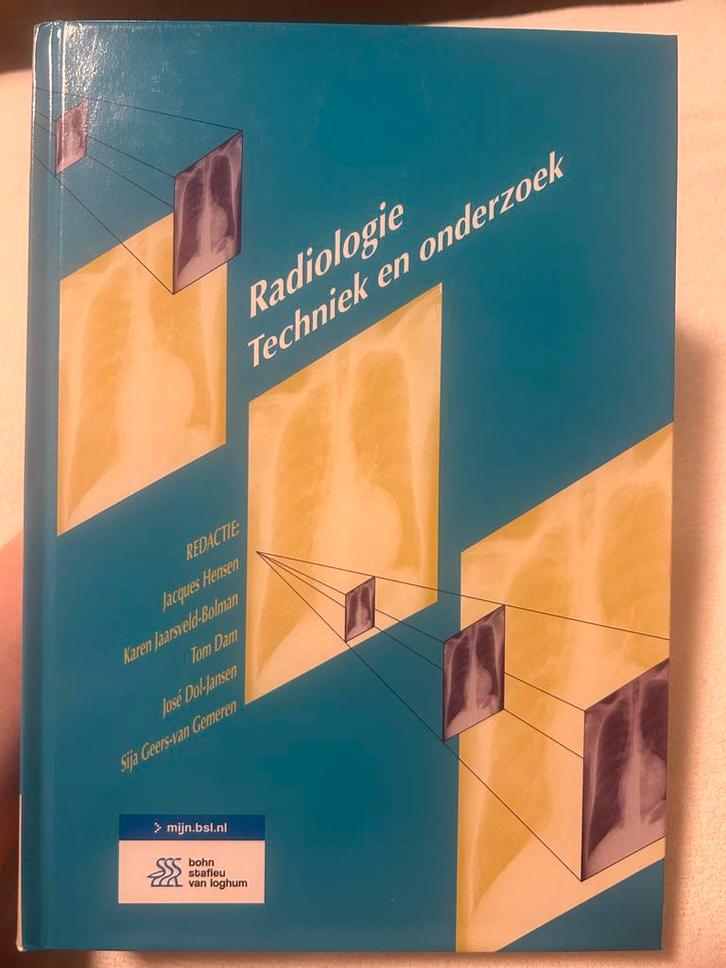 Radiologie Techniek en Onderzoek - Gelezen, Boeken, Studieboeken en Cursussen, Gelezen, HBO, Beta, Ophalen of Verzenden