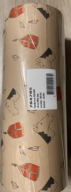 Sinterklaas cadeau papier 100 meter lang 30cm breed NIEUW, Ophalen of Verzenden, Nieuw