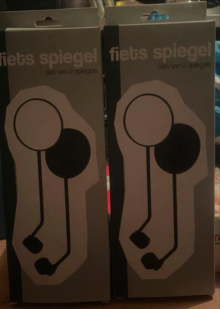 Fietsspiegel Set - 2 Spiegels, Fietsen en Brommers, Fietsonderdelen, Nieuw, Algemeen, Overige typen, Ophalen of Verzenden
