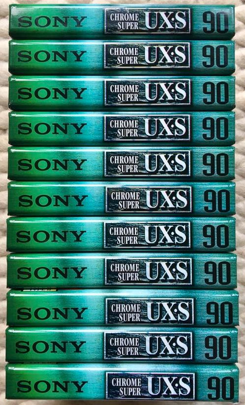 NOS Sony UX-S90 NIEUW UX-S 90 cassettebandjes UXS cassettes, Cd's en Dvd's, Cassettebandjes, Nieuw in verpakking, Onbespeeld, 2 t/m 25 bandjes