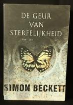 Simon Beckett De geur van sterfelijkheid., Boeken, Ophalen of Verzenden, Gelezen, Simon Beckett