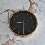 Zwart Gouden Klok, Ophalen of Verzenden, Zo goed als nieuw