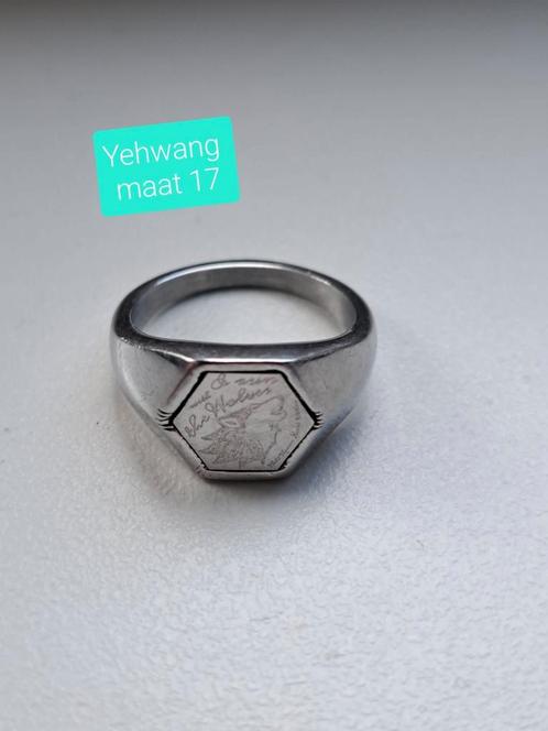 Yehwang ring maat 17, Sieraden, Tassen en Uiterlijk, Ringen, Gebruikt, Ophalen of Verzenden