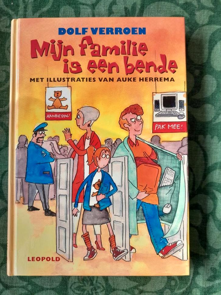Mijn Familie is een Bende - Dolf Verroen, Boeken, Kinderboeken | Jeugd | onder 10 jaar, Zo goed als nieuw, Fictie algemeen, Ophalen of Verzenden