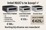 Intel NUC mini-pc set – i5 & SSD – 3 stuks compleet, Computers en Software, Ophalen of Verzenden, Zo goed als nieuw