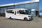 Robuuste Eura Mobil Integra 760 QF Face to Face automaat (79, Caravans en Kamperen, Campers, Fiat, Vloeistofverwarming, Bedrijf