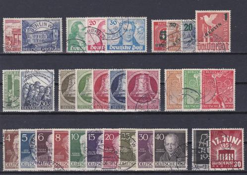 Duitsland Berlijn, kavel gebruikt 1949-1956. Top!, Postzegels en Munten, Postzegels | Volle albums en Verzamelingen, Buitenland
