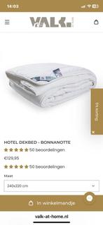 Aangeboden luxe hotel dekbed Bonnanotte, Wit, Tweepersoons, Ophalen of Verzenden, Deken of Dekbed