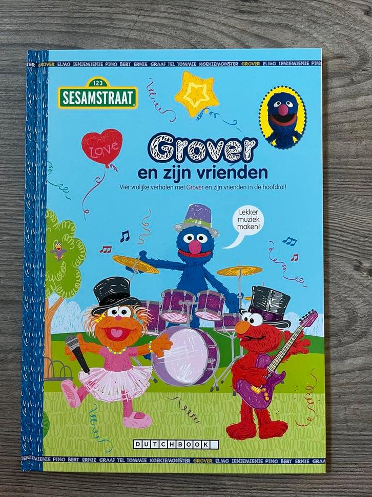 Sesamstraat Boeken - Grover, Ernie, Koekiemonster, Boeken, Kinderboeken | Jeugd | onder 10 jaar, Zo goed als nieuw, Sprookjes