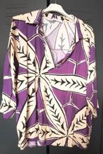 Mooie paars/beige tuniek merk Paprika maat 50, Kleding | Dames, Grote Maten, Verzenden, Blouse of Tuniek, Paars, Zo goed als nieuw