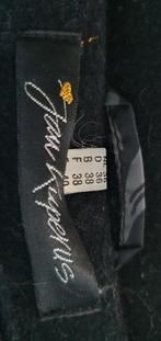 Zwarte wollen jas - Kuperus - Maat 36, Kleding | Dames, Kuperus, Zwart, Ophalen of Verzenden, Zo goed als nieuw