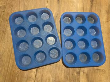 2x Siliconen Muffin Vorm beschikbaar voor biedingen