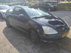 Honda Civic 1.6 I ES 2002 Zwart, Voorwielaandrijving, 15 km/l, 4 cilinders, 1590 cc