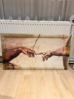 Schilderij: Handen van Michelangelo, Ophalen, Gebruikt, 50 tot 75 cm, Schilderij