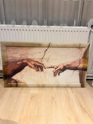 Schilderij: Handen van Michelangelo beschikbaar voor biedingen