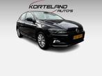 Volkswagen Polo 1.0 TSI Highline NAVI CARPLAY ECC, Stof, Gebruikt, Met garantie (alle), Zwart