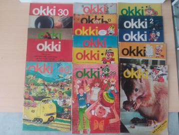 OKKI  15 stuks jaartal 1976-1977 zie nummers in omschrijving beschikbaar voor biedingen