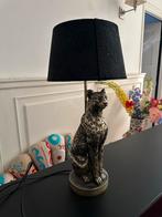 Panter Tafellamp met Panterprint Kap, Ophalen, Zo goed als nieuw, Kunststof, Minder dan 50 cm