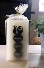 Grote kaars met erop: 2000 (nieuw), Huis en Inrichting, Overige materialen, Wit, Nieuw, Ophalen of Verzenden