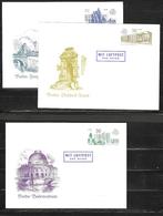 DDR luchtpost kaarten, Ophalen of Verzenden, DDR, Gestempeld