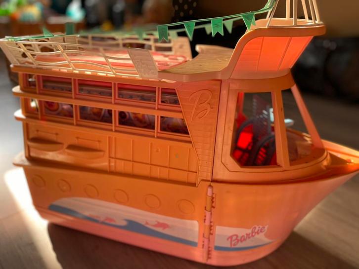 Barbie Cruise schip speelgoed, Kinderen en Baby's, Speelgoed | Overig, Gebruikt, Jongen of Meisje, Ophalen