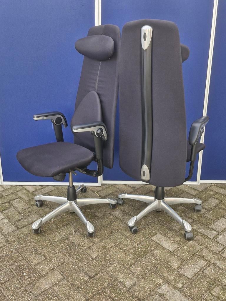 Hag H09 classic directie bureaustoel / 24 uurs bureaustoel, Gebruikt, Zwart, Ophalen of Verzenden, Industriestraat 5