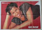 Mooie poster (A2) JODY BERNAL (HITKRANT), Verzamelen, Rechthoekig Liggend, Ophalen of Verzenden, Zo goed als nieuw, A1 t/m A3