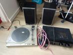 Sony versterker, Hitachi platenspeler & Elac speakers, Ophalen, Overige spelers, Sony, Gebruikt