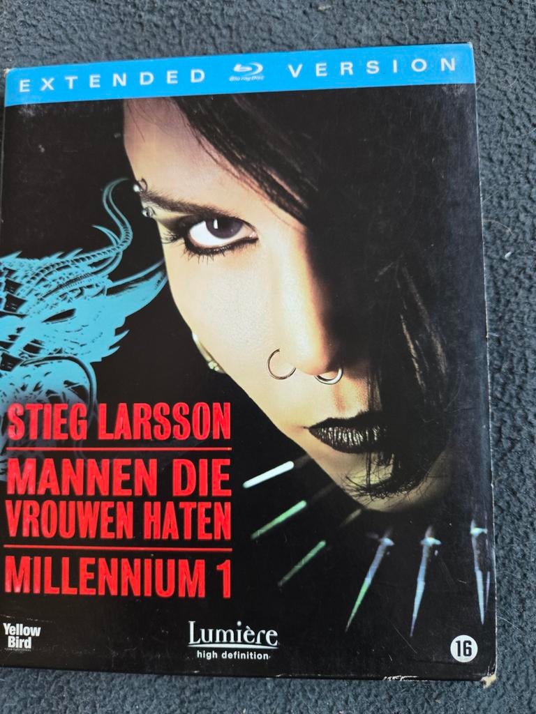 Millennium 1: Mannen die Vrouwen Haten - Blu-ray, Cd's en Dvd's, Ophalen of Verzenden, Zo goed als nieuw, Thrillers en Misdaad