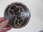 Houten schaaltjes Afrika-motief NIEUW, Huis en Inrichting, Woonaccessoires | Schalen en Manden, Schaal, Rond, Nieuw, Ophalen of Verzenden