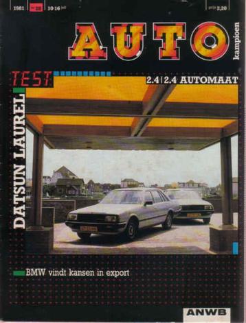 Autokampioen 28 1981 : Datsun Laurel 2400 SGL  beschikbaar voor biedingen