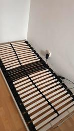 IKEA Eenpersoonsonderstel + matras - elektrisch verstelbaar, Ophalen, Verstelbaar, 90 cm, Eenpersoons