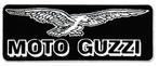 Classic black Moto Guzzi sticker 1960 - 70’s OLD STOCK nieuw, Motoren, Ophalen of Verzenden