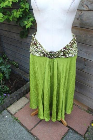 Rok lime/ bruin Just Cavalli mt 46IT ( EU40) Vaste prijs beschikbaar voor biedingen