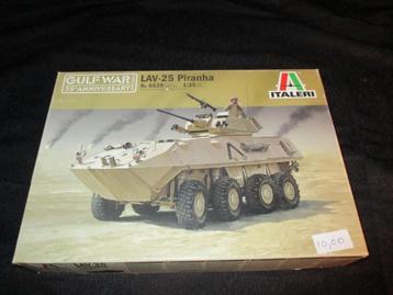 D-284,ITALERI 1-35,NO,6539,Gulf War 25th Anniversary LAV-25  beschikbaar voor biedingen