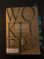 Wolters Kluwer Collegebundel Rechten 2023-2024, Boeken, Verzenden, Gelezen, HBO
