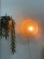 Mooie grote vintage swirl wand-/plafondlamp, 60s, Gebruikt, N.v.t., N.v.t., Ophalen of Verzenden