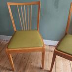 Lucky Vintage fifties Deens design stijl eetkamerstoelen, Ophalen, Gebruikt, Twee, Overige kleuren