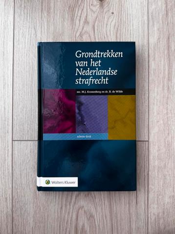 Grondtrekken van het Nederlandse strafrecht beschikbaar voor biedingen