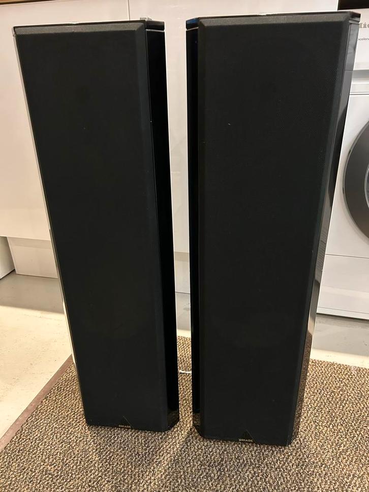 Driade Muziek Boxen - Topkwaliteit Audio, Audio, Tv en Foto, Luidsprekers, Gebruikt, Front, Rear of Stereo speakers, 120 watt of meer