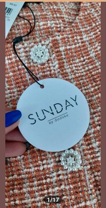 Sunday by Godske jasje met pareltjes knopen M Nieuw/Elasthan beschikbaar voor biedingen