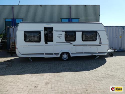 Fendt Bianco Selection 515 SG, Caravans en Kamperen, Caravans, Bedrijf, tot en met 4, 1250 - 1500 kg, Rondzit, Fendt, 2 aparte bedden