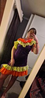 Danseres gekleurd xs/s, Magic by freddy's, Carnaval, Ophalen of Verzenden, Zo goed als nieuw