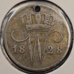 10 Cent 1828U (2), Zilver, Ophalen of Verzenden, 10 cent, Koning Willem I