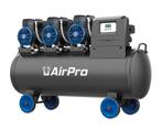 Nieuwe Compressor Olievrij 3x1pk 100L Tank 230V!, Doe-het-zelf en Verbouw, Compressors, Ophalen of Verzenden, Nieuw
